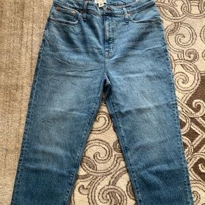 NWT Madewell Classic Straight Jeans